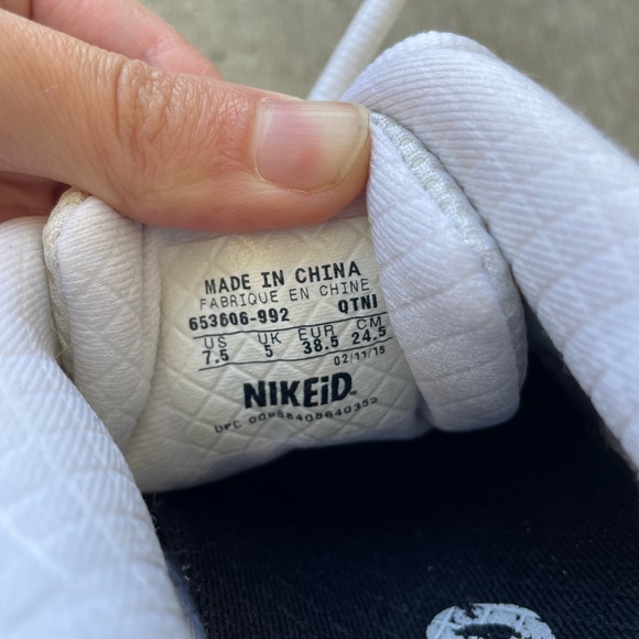 WMNS NIKE AIR MAX 90 HYPERFUSE PREMIUM iD SOLAR size 7.5 - Picture 8 of 9